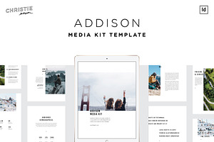 Addison Media Kit Template