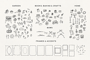 Cozy Cottagecore Hand Drawn Elements, an Illustration by Claire Emery Designs (Thumbnail 3 of 6)