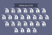 Holiday Cap Font, a Sans Serif Font by Photoshop Action (Thumbnail 1 of 8)