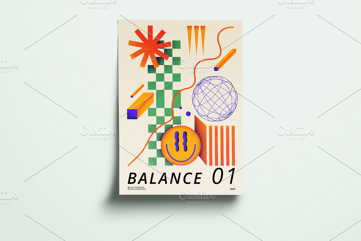 BALANCE: Contemporary Posters, a Poster Template by oxygen_8 (Photo 8 of 9)