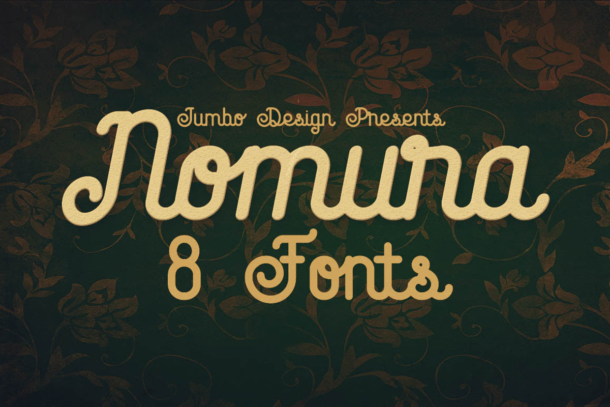 Nomura - Vintage Style Font
