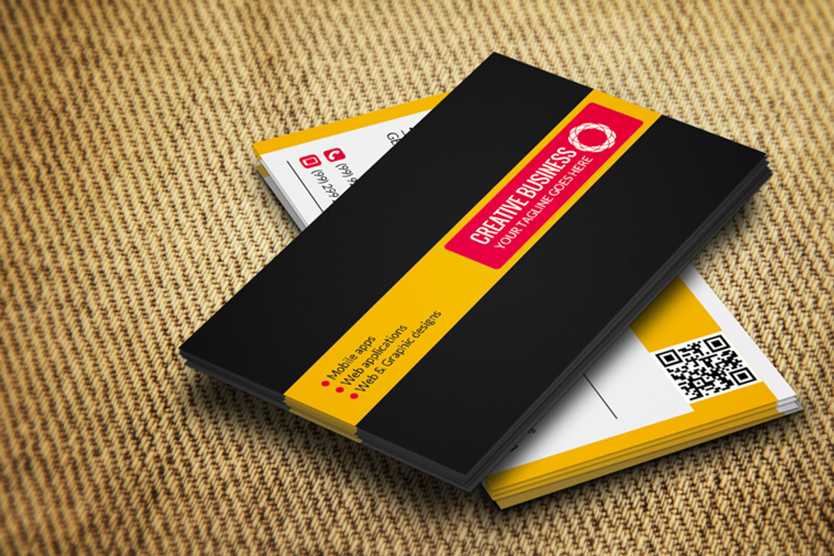 Corporate Business Card CM077, a Business Card Template by annozio (Photo 2 of 4)