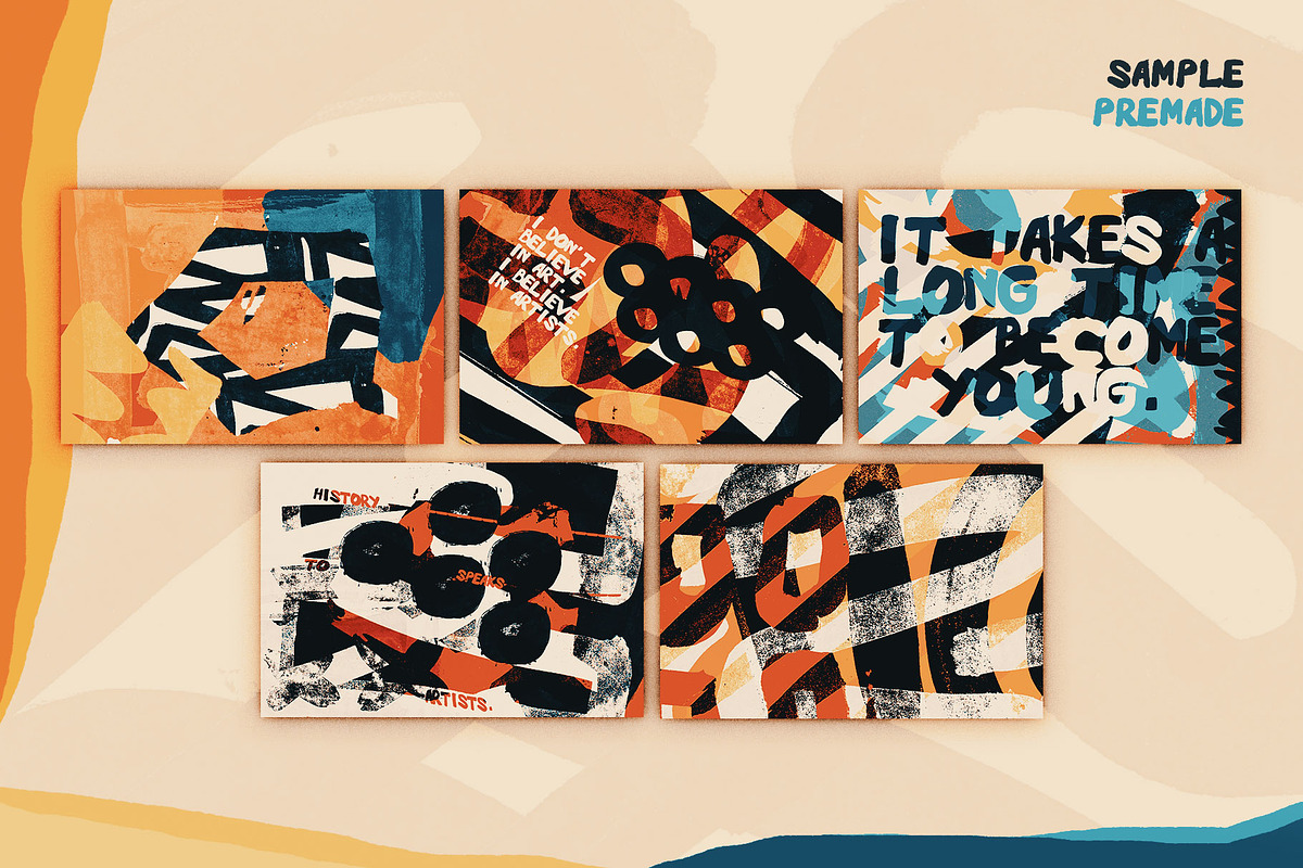 Ugly Shapes: 70 Shape Elements, a Pattern Graphic by nicholasasmita (Photo 11 of 19)