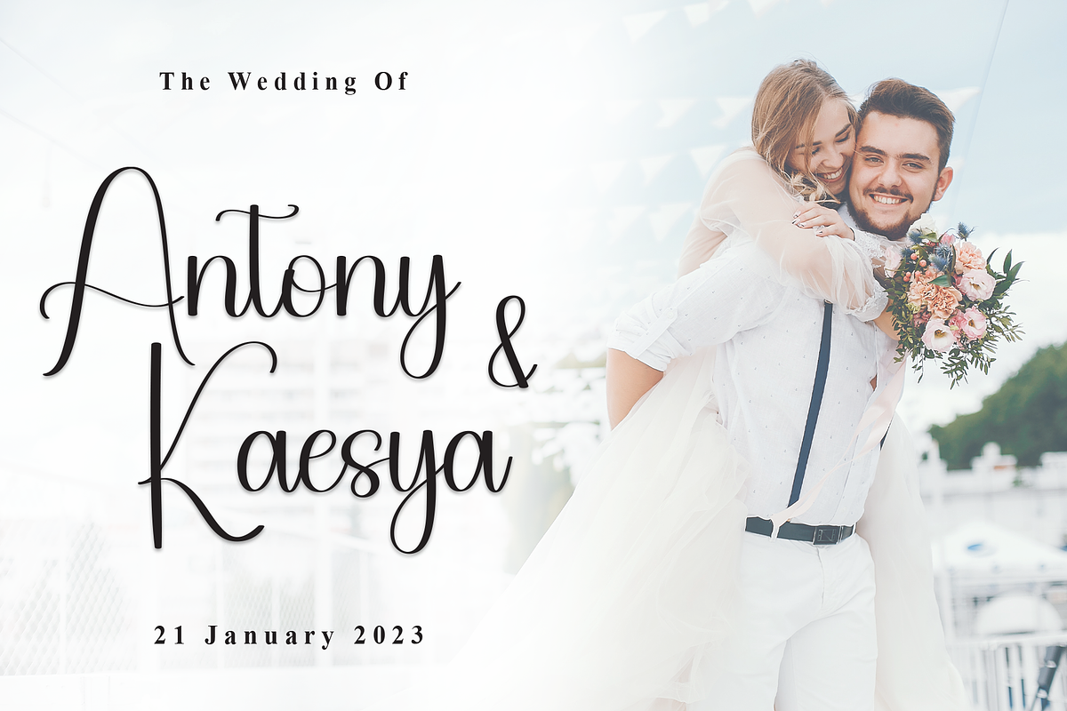 Angel | Script Font, a Handwritten Font by Scratchones (Photo 2 of 9)