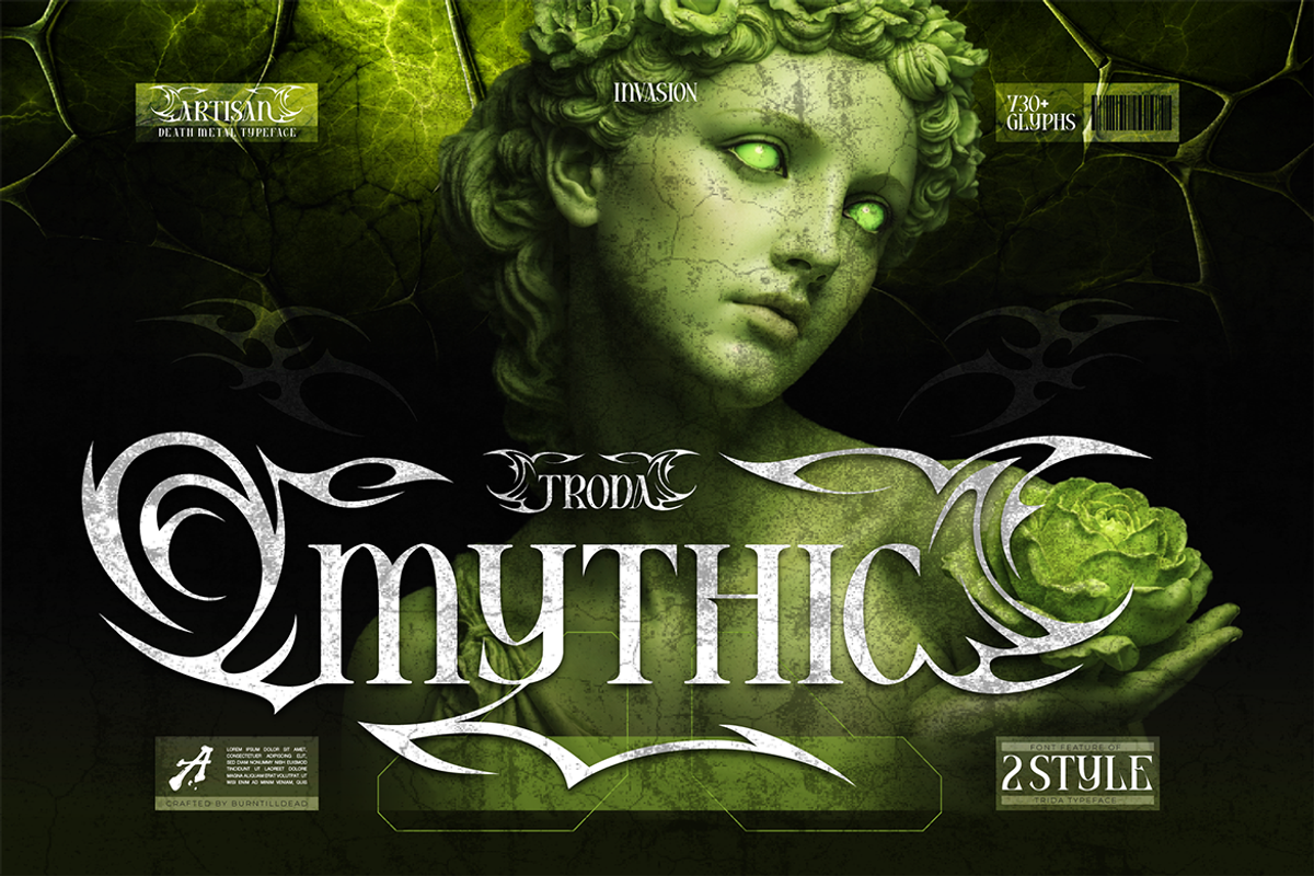 Grimersia, a Blackletter Font by Artisan Themes (Photo 12 of 12)