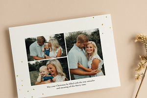 Christmas Card Template CD344