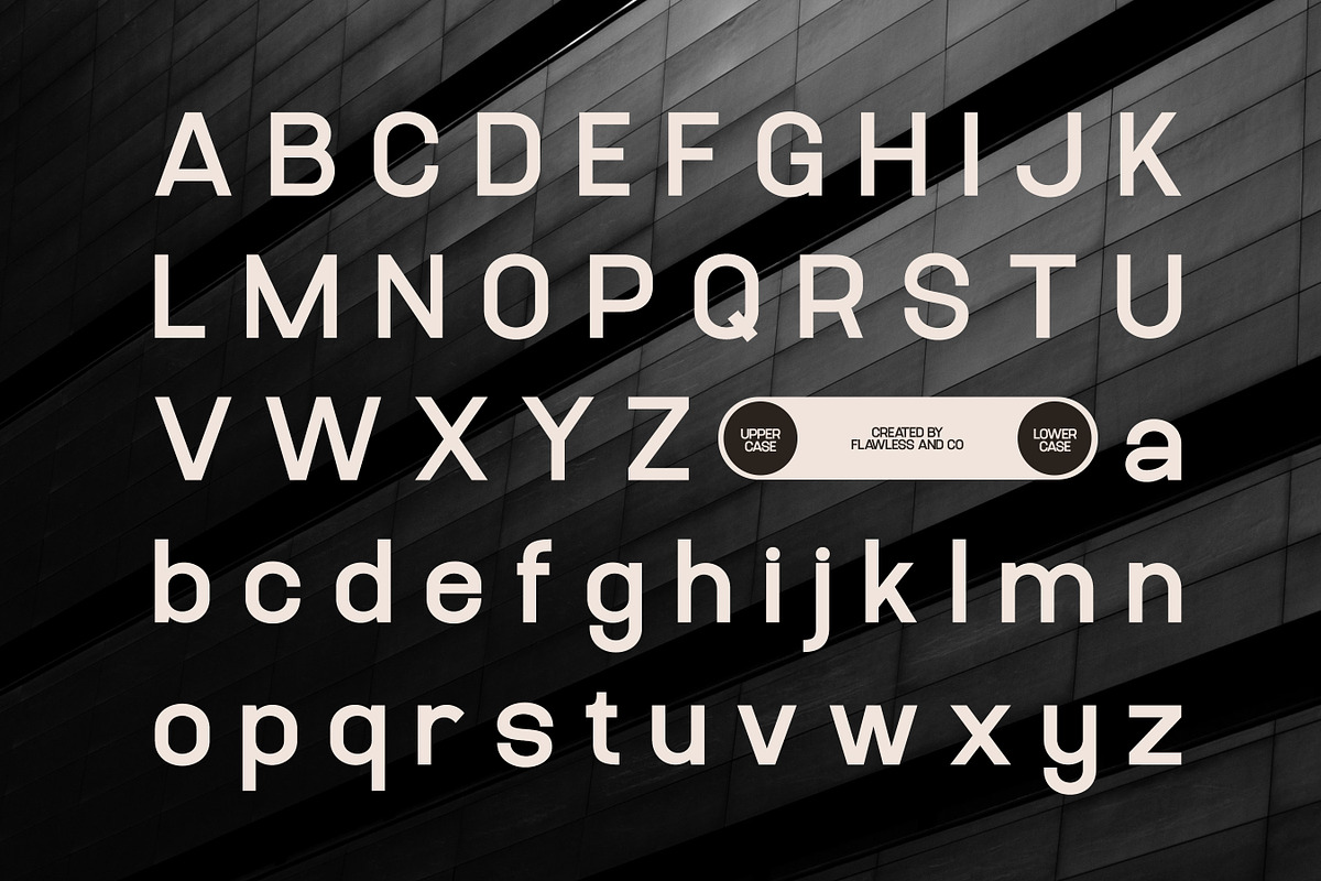 Hebra - Modern Sans Serif Font, a Sans Serif Font by Flawless And Co (Photo 10 of 10)