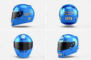Helmet Mockup - 4 views, a Merchandise Mockup by Illusiongraphic (Thumbnail 18 of 18)