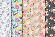 Vector Floral Pattern Bundle, a Pattern Graphic by patternpop studio (Thumbnail 7 of 8)