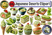 Japanese Deserts Clipart, an Illustration by Design Market (Thumbnail 1 of 3)