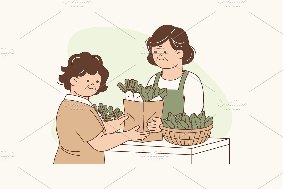 Vibrant Senior Life Illustration, an Object Graphic by Jump Studio (Photo 11 of 12)