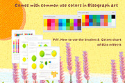 Procreateibox Risograph Brushes, a Brush Add-On by ProcreateiBox (Thumbnail 9 of 10)