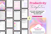 2024 Productivity Planner, a Print Template by PlannersByBee (Thumbnail 1 of 3)