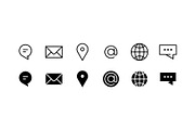 Business card contact icon, an Icon by Volyk (Thumbnail 4 of 11)
