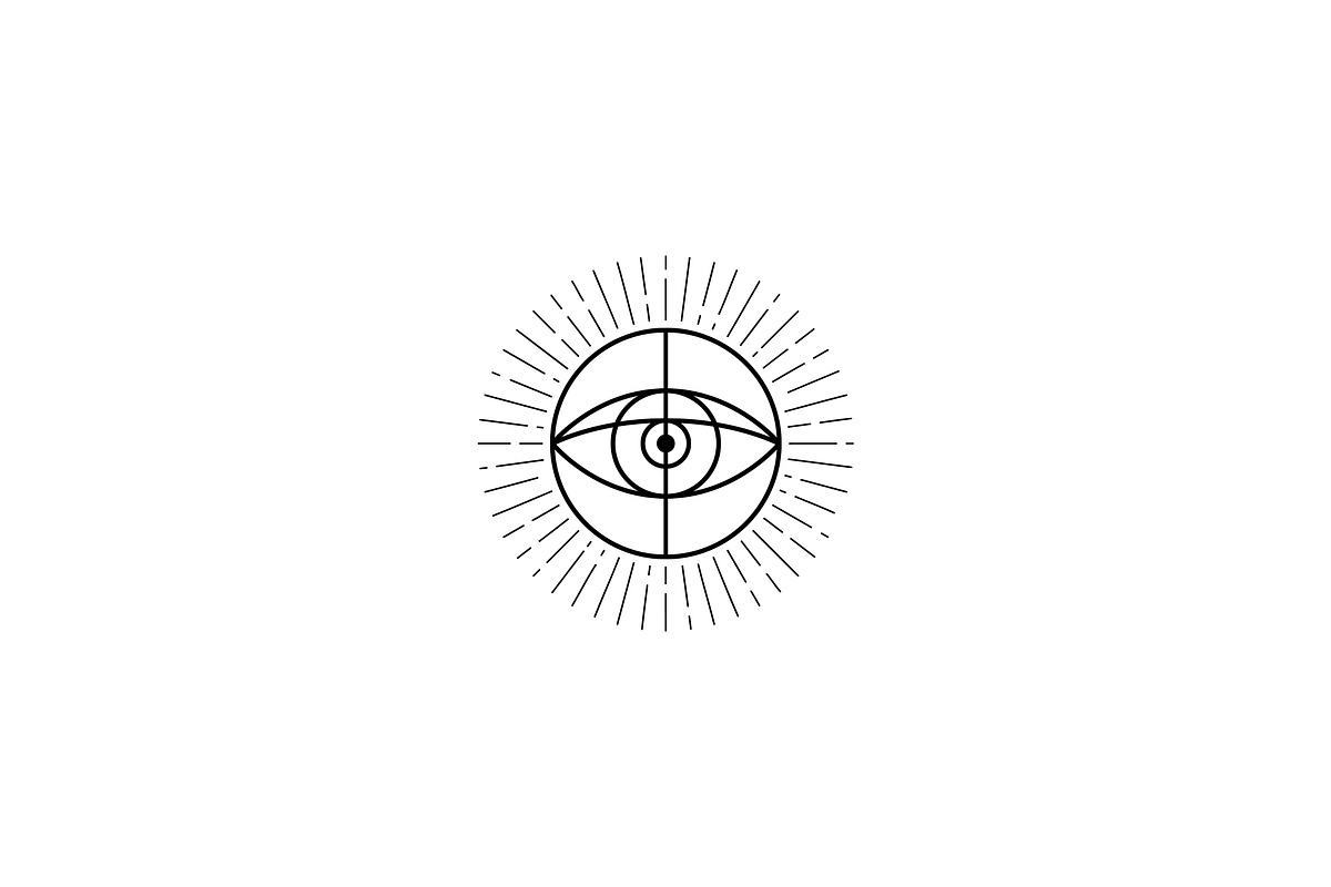 Sacred Geometric Eye Logo, a Branding & Logo Template by Luxury Logos (Photo 3 of 4)