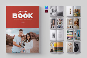 Photo Album Book Template, a Magazine Template by ElvinPrint
