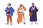 People in fashion winter clothes set, a Person Illustration by Good Studio (Thumbnail 3 of 5)
