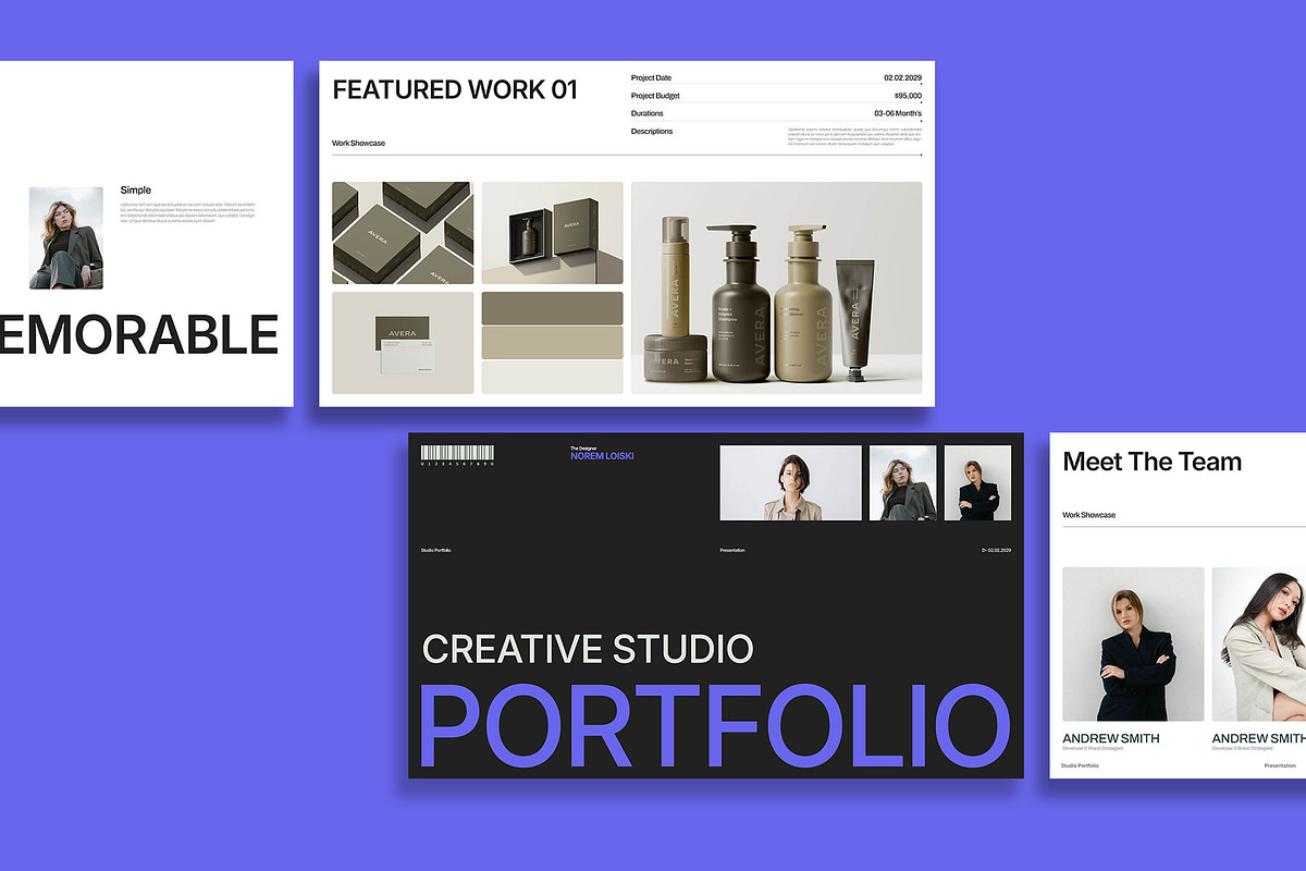 Studio Portfolio Presentation, a Presentation Template by Devators (Photo 4 of 8)