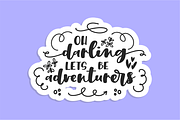 Hello November Font Duo, a Script Font by theinkaffair (Thumbnail 7 of 11)