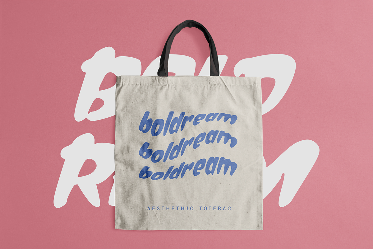 Boldream Fun and Fat Display Font, a Sans Serif Font by Haws.std (Photo 3 of 6)
