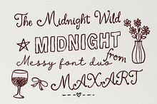 The Midnight Wild Font Duo