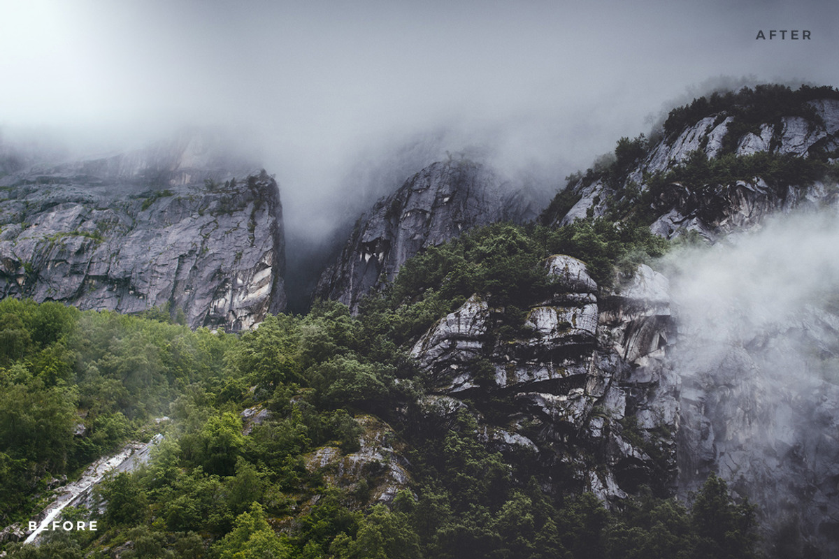 Moody Lightroom Presets - Landscapes, an Action Add-On by PhotoMarket (Photo 11 of 35)