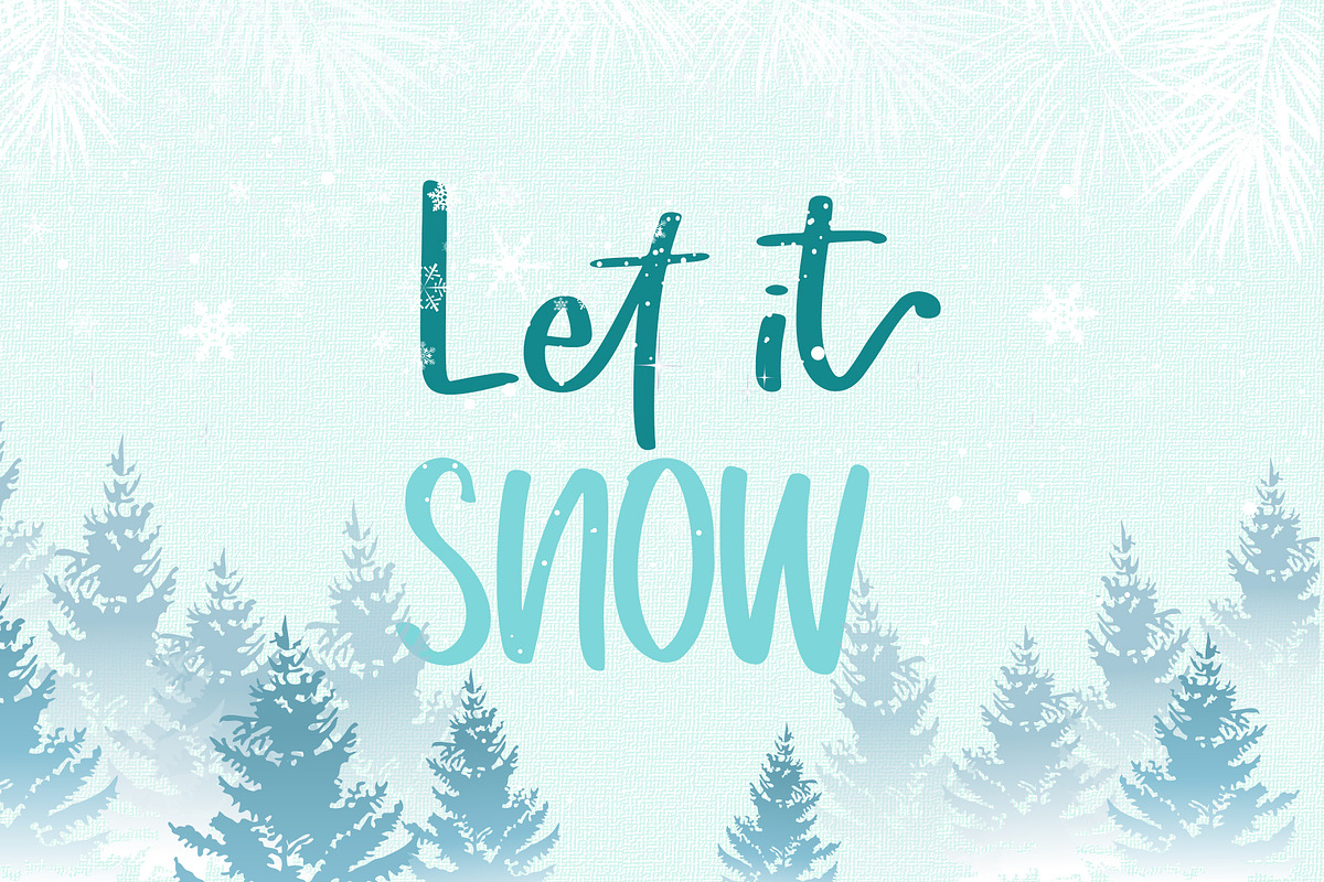 Mistletoes - Handwritten Brush Font preview 3