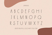 Kenzira - A Hand Drawn Art Deco Font, a Sans Serif Font by Graphicfresh (Thumbnail 5 of 7)