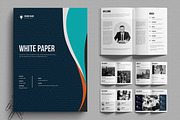 White Paper Template, a Brochure Template by MightyDesign (Thumbnail 1 of 6)