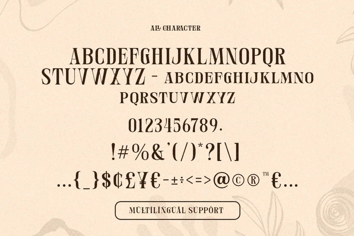 The Grivas - Stylish Serif Typeface, a Serif Font by Grontype (Photo 6 of 11)