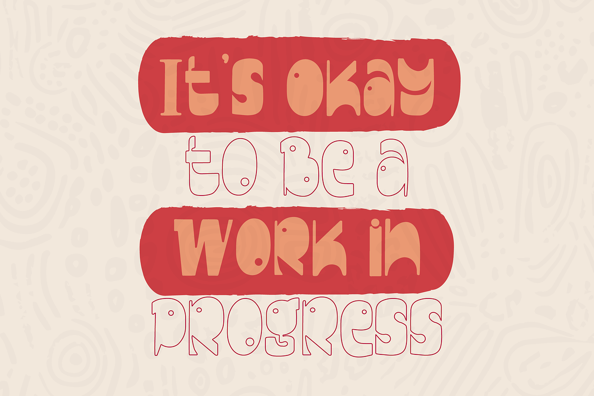 Dotcha Rounde | Fun Hand Drawn Font, a Handwritten Font by gracetype_studio (Photo 4 of 12)