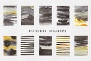 Mystery. Watercolor collection, a Decorative Illustration by Maria's little shop (Thumbnail 4 of 11)