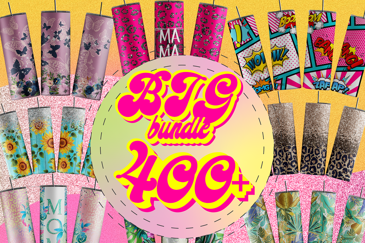 Bundle Sublimation Wraps Tumbler PNG, a Texture Illustration by Trendingdigital (Photo 1 of 8)