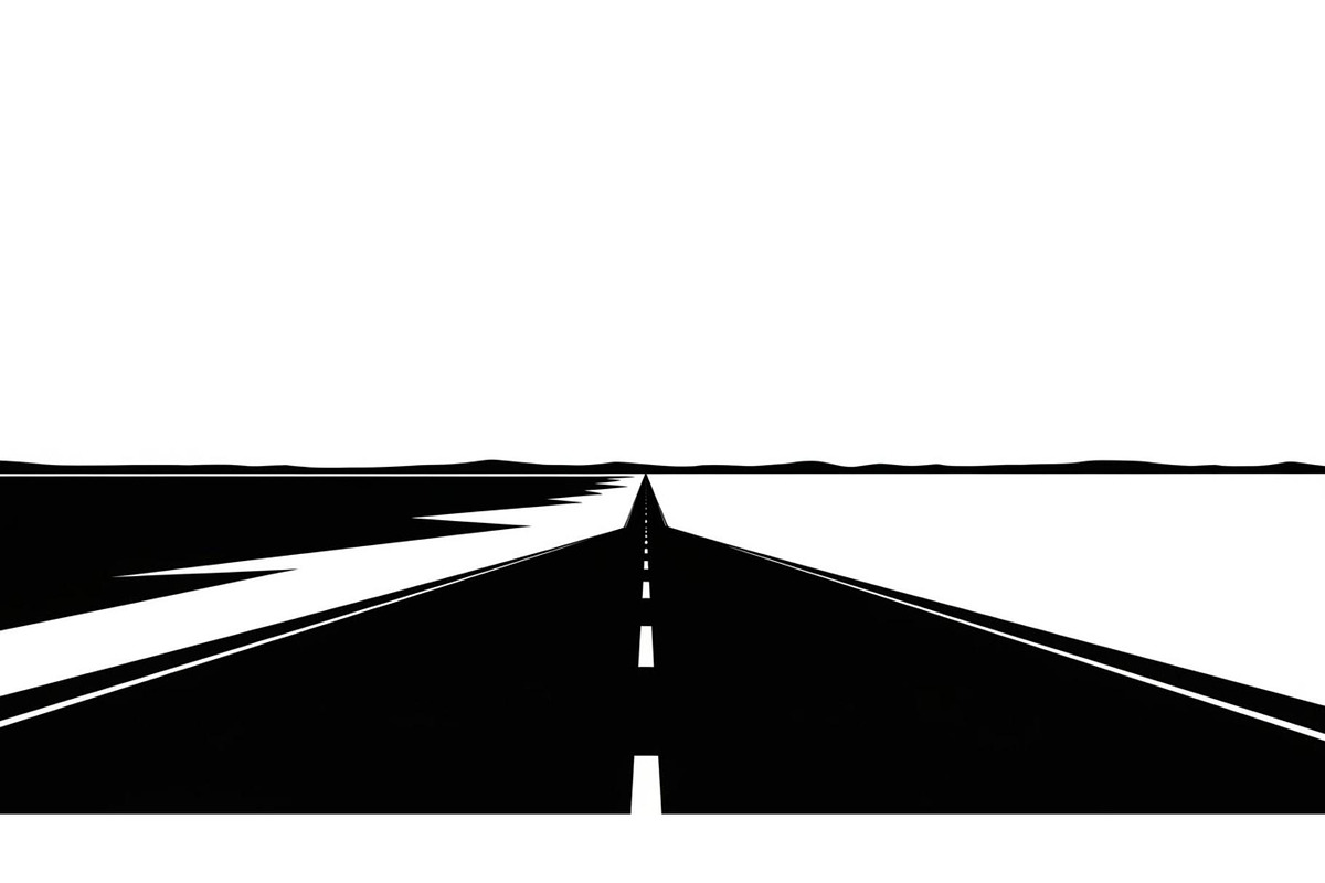 Desert Highway Silhouette Set, an Illustration by musafir_fashion (Photo 11 of 16)