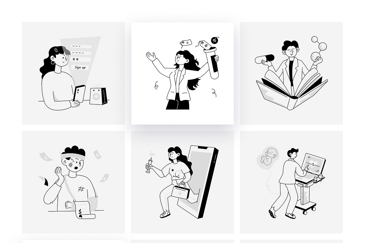 Animated Amnesia Illustrations, a Person Illustration by Vectors Market (Photo 6 of 7)