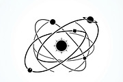 60 Planet Orbit Abstract Silhouette, an Empty State Illustration by Amazin_art (Thumbnail 17 of 35)