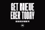 Neue Eger - Display Type, a Sans Serif Font by Kulturë Type (Thumbnail 9 of 9)