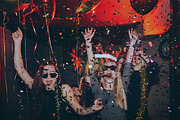 Party Mood Bokeh Ps Overlays preview 3