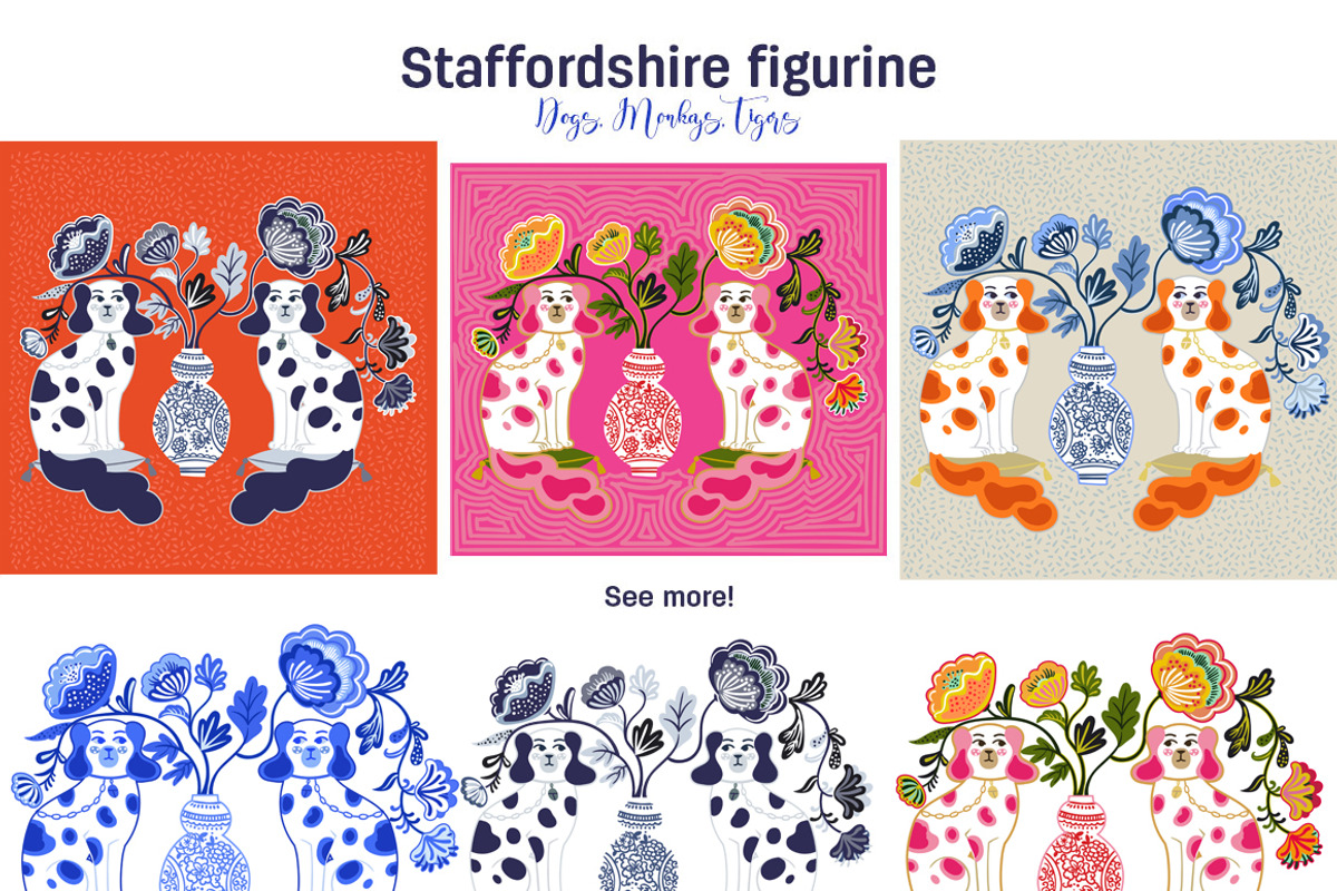 Staffordshire figurine., an Object Graphic by Anastasia (Photo 4 of 14)