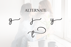 Mother Day Script Font