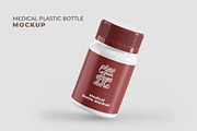 Medical plastic bottle mockup, a Cups & Container Mockup by My Mockup (Thumbnail 1 of 3)