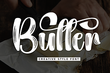 Butter | Script Font