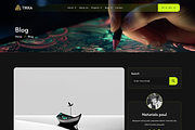 Tikka - Portfolio Bootstrap Template, a Bootstrap Template by ReformedTech (Thumbnail 2 of 7)