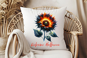 Welcome Halloween,Sunflower PNG, an Illustration by DreamCafeArt (Thumbnail 6 of 7)