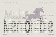 StarForm Display Typeface, a Symbol Font by softulka (Thumbnail 4 of 8)