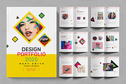 Design Portfolio Layout, a Magazine Template by ContestDesign (Thumbnail 1 of 3)