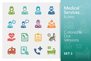 Medical Services Icons Set 3 - Sympa