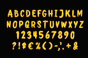 Yellow Neon Font, a Handwritten Font by Handmadefont (Thumbnail 2 of 19)
