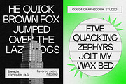 Geomisans, a Sans Serif Font by graphicook (Thumbnail 8 of 10)