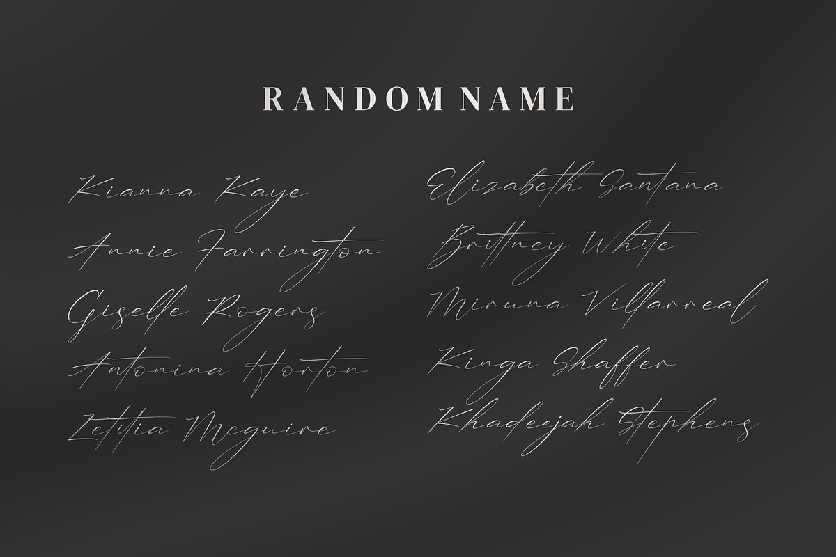 Trescilla Corinne, a Handwritten Font by Integritype Studio (Photo 5 of 8)